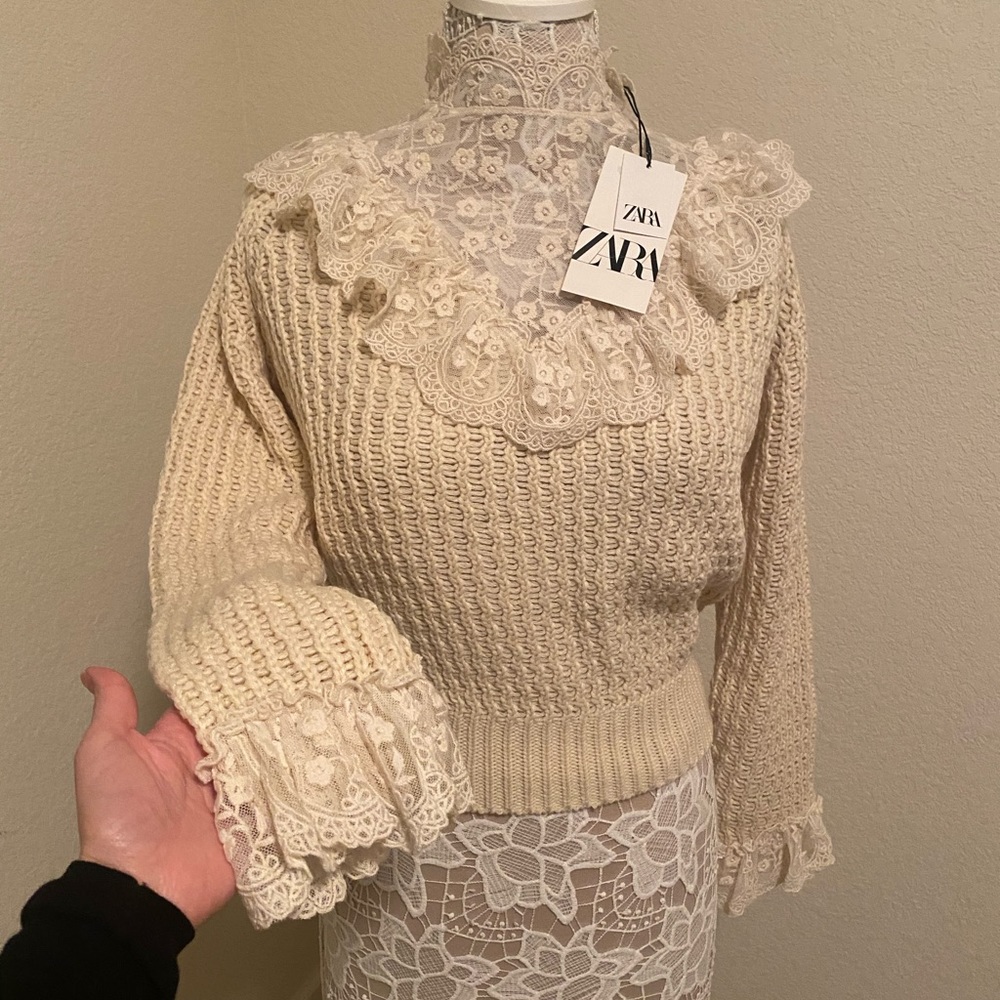 NWT Zara Knit Sweater
